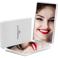 thumbnail image 2 of Impressions Vanity Slayessential Compact Facial Mirror with Magnifying Glass, Portable (White), 2 of 5