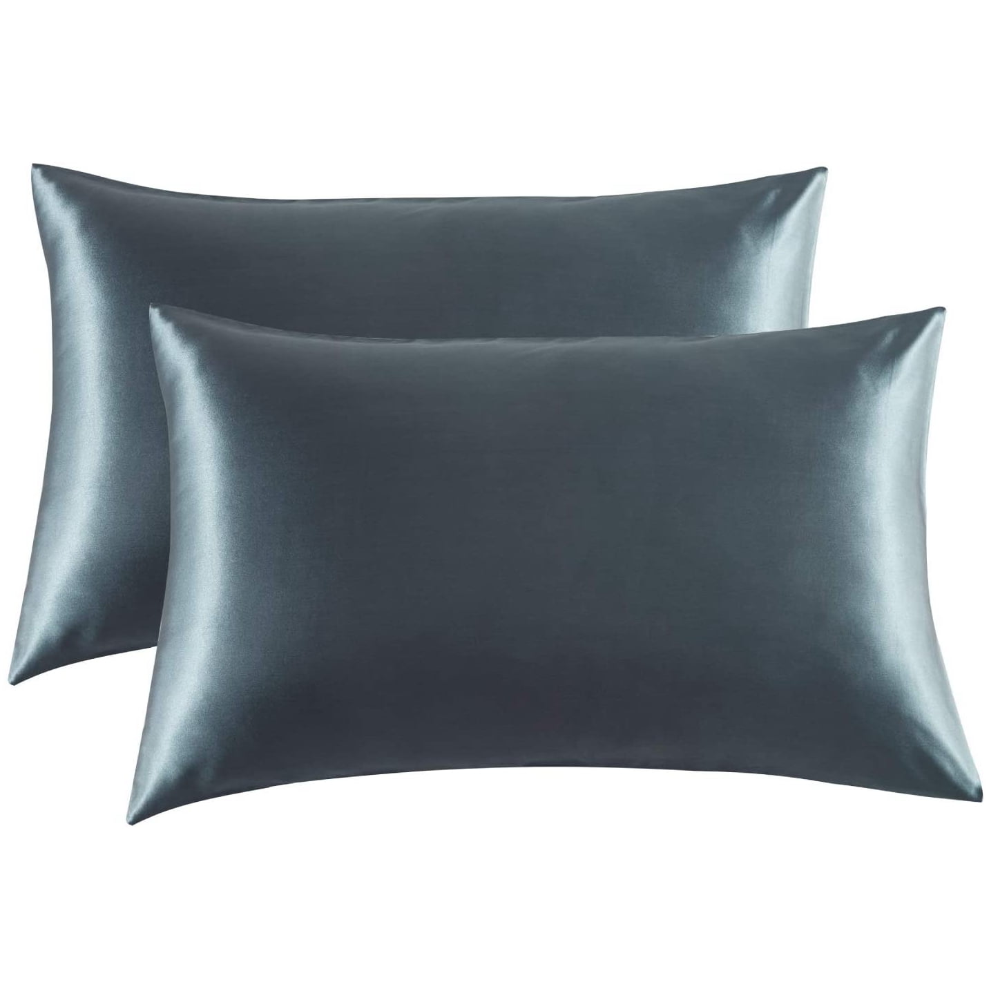 Bedsure Satin Pillowcase for Hair and Skin Standard Size 20x26 inches 2-Pack 