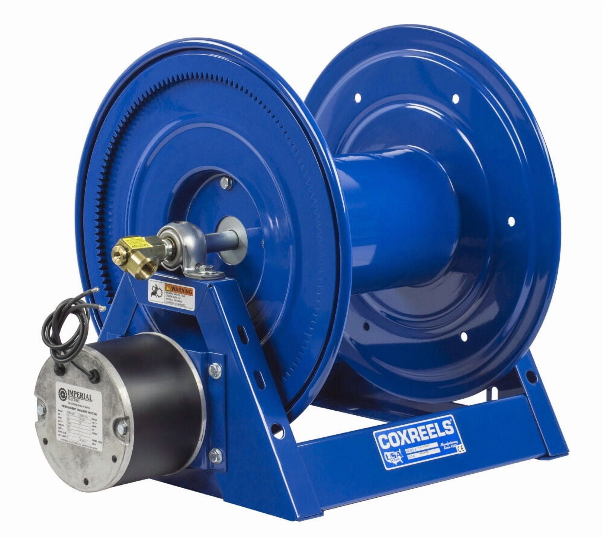 COXREELS 1125-4-200-E Motorized Hose Reel, 1/2x200