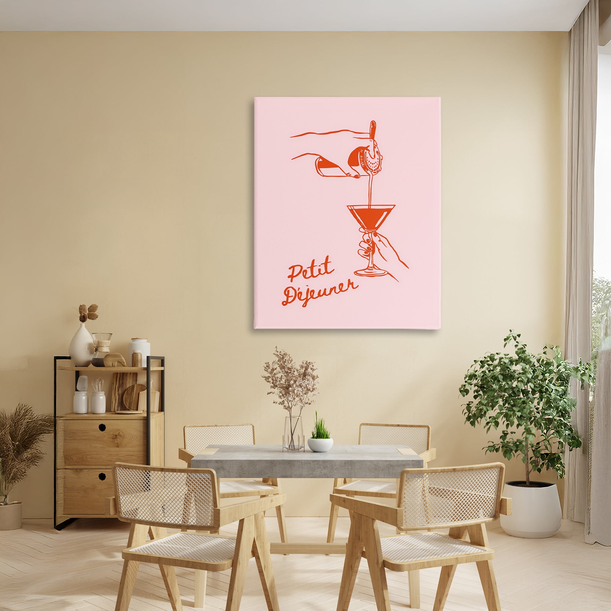 Stupell Industries Pouring Brunch Cocktail Canvas Wall Art, design by The Prints Vibe