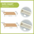 thumbnail image 3 of Hirioo Cute Fox Faces Pattern for Stanley Cup Lid Nameplate Personalized Acrylic Nameplate Tumbler Lid Topper(30oz , 40oz), 3 of 9