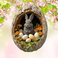 thumbnail image 7 of 20cm Acrylic Flat Easter Hanging Pendant Cute Decorative Ornament, Easy to Hang Durable Holiday Decor for Wall Door Tree, Versatile Cute Gift for Easter Home Party Supplies, 7 of 7