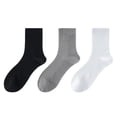thumbnail image 1 of Guardurnaity Calcetines cómodos para hombre talla 43 Calcetines de algodón para hombre talla 43 Medias P117Negro+Gris+Blanco, sacos P117 (Unisex 39-45), 1 of 6