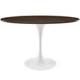 thumbnail image 1 of 48" Oval Walnut Dining Table, 1 of 5