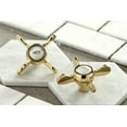 thumbnail image 3 of Kingston Brass KB1792BEXBS 8" to 16" Widespread Kitchen Faucet with Brass Sprayer, PB, 3 of 4