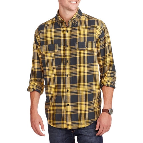 faded glory flannel jacket with hood