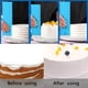 thumbnail image 3 of Juego de 4 raspadores para pasteles Sincero azul 22,8 x 7,5 cm, 3 of 5