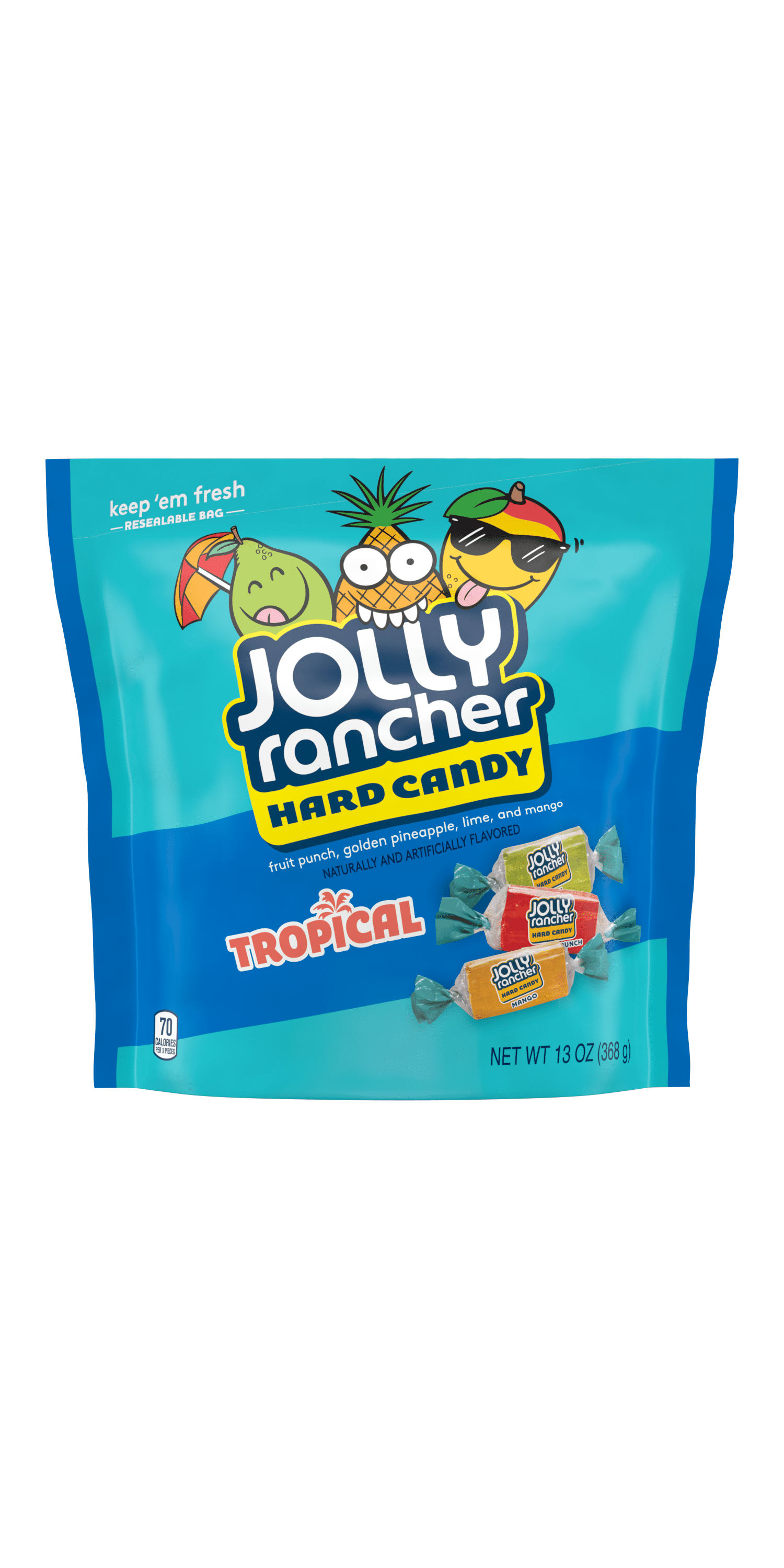 Jolly Rancher Tropical Flavors Hard Candy 13 Oz Walmart Com