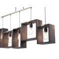 thumbnail image 4 of Kichler 44216 Industrial Frames 5 Light 44-1/2" Wide Linear Chandelier - Grey, 4 of 6
