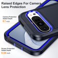 thumbnail image 5 of Dteck Case for Google Pixel 9 Pro XL,Shockproof 3-Layer Protection Case Military Grade Protective Cover for Google Pixel 9 Pro XL,Navyblue, 5 of 7