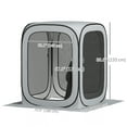 thumbnail image 3 of Outsunny Pop Up Screen Tent, UPF50+ Portable Camping Gazebo with Carry Bag, 3 of 10