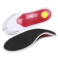 thumbnail image 2 of Black Surface Shockproof Lightweight Arch Support Orthopedic Insole, 2 of 9