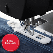 SINGER Heavy Duty 4432 High-Speed Black Sewing Machine with Accessory Kit | Strong Motor with Enhanced Piercing Power, 110 Stitch Applications, Full Metal frame, 1-step Buttonhole & LED Light