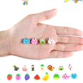 thumbnail image 4 of Borradores pequeños con forma de fruta animal, 300 piezas, para regalo de fiesta infantil, 4 of 7