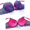thumbnail image 4 of Sujetadores de encaje de talla grande para mujer, lencería sexy, sujetador súper push up, ropa interior femenina BC, 4 of 4