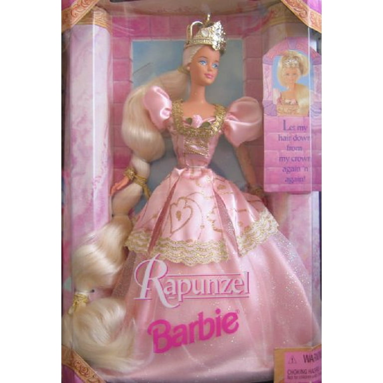 1997 Rapunzel Barbie, NRFB, Non-Mint Box -