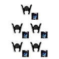 thumbnail image 2 of yingyy Metal Car Phone Holder Stand With Rhinestone Decor For Exquisite Craftsmanship Bracket Elegant 5Set, 2 of 6