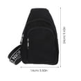 thumbnail image 2 of Kitandove 1Set Chest Bag Hands Free Adjustable Belt For Men Women Outdoor Running 24.00X14.00X5.00CM, 2 of 8