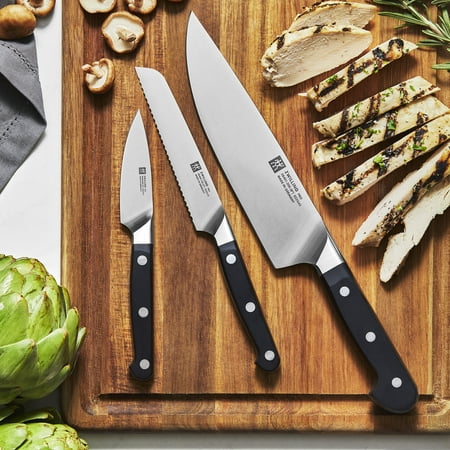 ZWILLING Pro 3-pc Starter Knife Set - Black