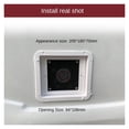 thumbnail image 4 of 12V 4W Fridge Vent With Fan For RV Trailer Caravan Side Air Strong Wind Exhaust Automobile Accessories Car Styling Camper ,Easy Operate, 4 of 7