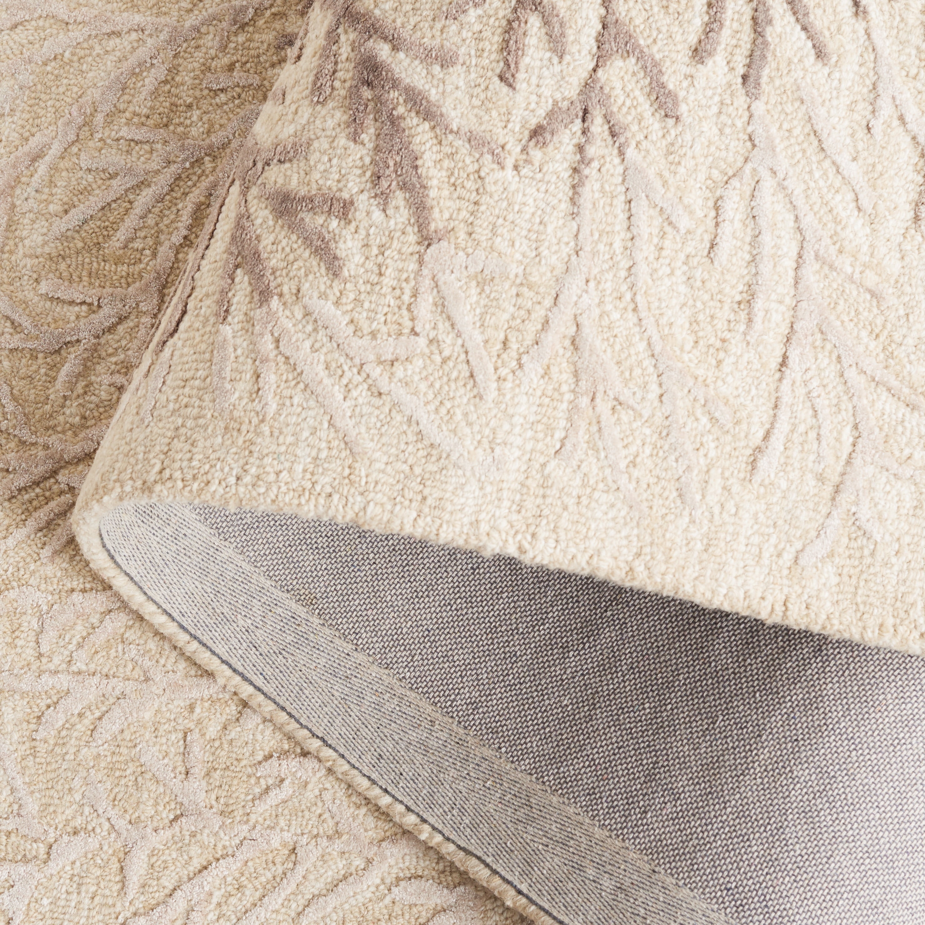 SAFAVIEH Soho Roger Abstract Area Rug, Beige/Brown, 5' x 8'