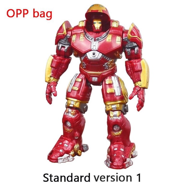 Figura de acción de los vengadores de Marvel Hulkbuster, modelo de Iron Man MK44, modelo de articulación móvil coleccionable de PVC, juguetes para niños Fivean unisex