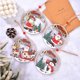 thumbnail image 1 of Letreros Colgantes Decorativos de Madera Onlyliua Bienvenida Feliz Navidad, 1 of 6