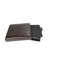 thumbnail image 4 of Mainstays Collapsible Storage Ottoman, Brown, 4 of 9