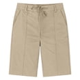 thumbnail image 7 of Leggings Shorts for Women Women Drawstring Bermuda Shorts Dressy Casual High Waist Pleated Loose Comfortable Summer Daily Work Short Pants Khaki L, 7 of 7