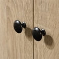 thumbnail image 5 of Pemberly Row Modern Engineered Wood Tall Storage Cabinet in Charter Oak, 5 of 12