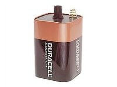 Duracell Coppertop MN908 Rectangular Lantern Battery, Alkaline Manganese  Dioxide, 6 VDC, 13 Ah, Lantern