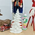 thumbnail image 4 of Décoration d'arbre en céramique blanche Holiday Time de 7 pouces, 4 of 4