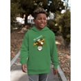 thumbnail image 2 of Be Happy Panda Hoodie Juniors -Image by Shutterstock,  Medium, 2 of 4