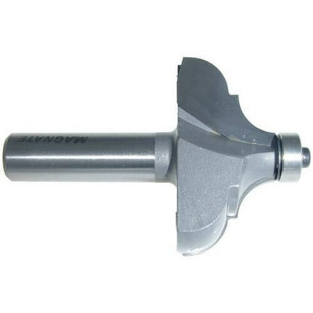 Beading Router Bit - Magnate 3609 Cove and Bead Carbide Tipped Router Bit — (3/8