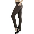 thumbnail image 4 of ToBeInStyle Women's Seagull Waist Skinny Ponte Leggings, 4 of 4