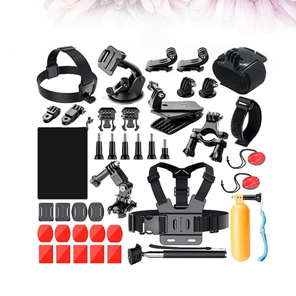 Hytrove 42 Pcs Mini Tripod and Camera Stick Black for Outdoor Photography Activities