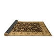thumbnail image 2 of Ahgly Company Indoor Square Oriental Brown Industrial Area Rugs, 7' Square, 2 of 4