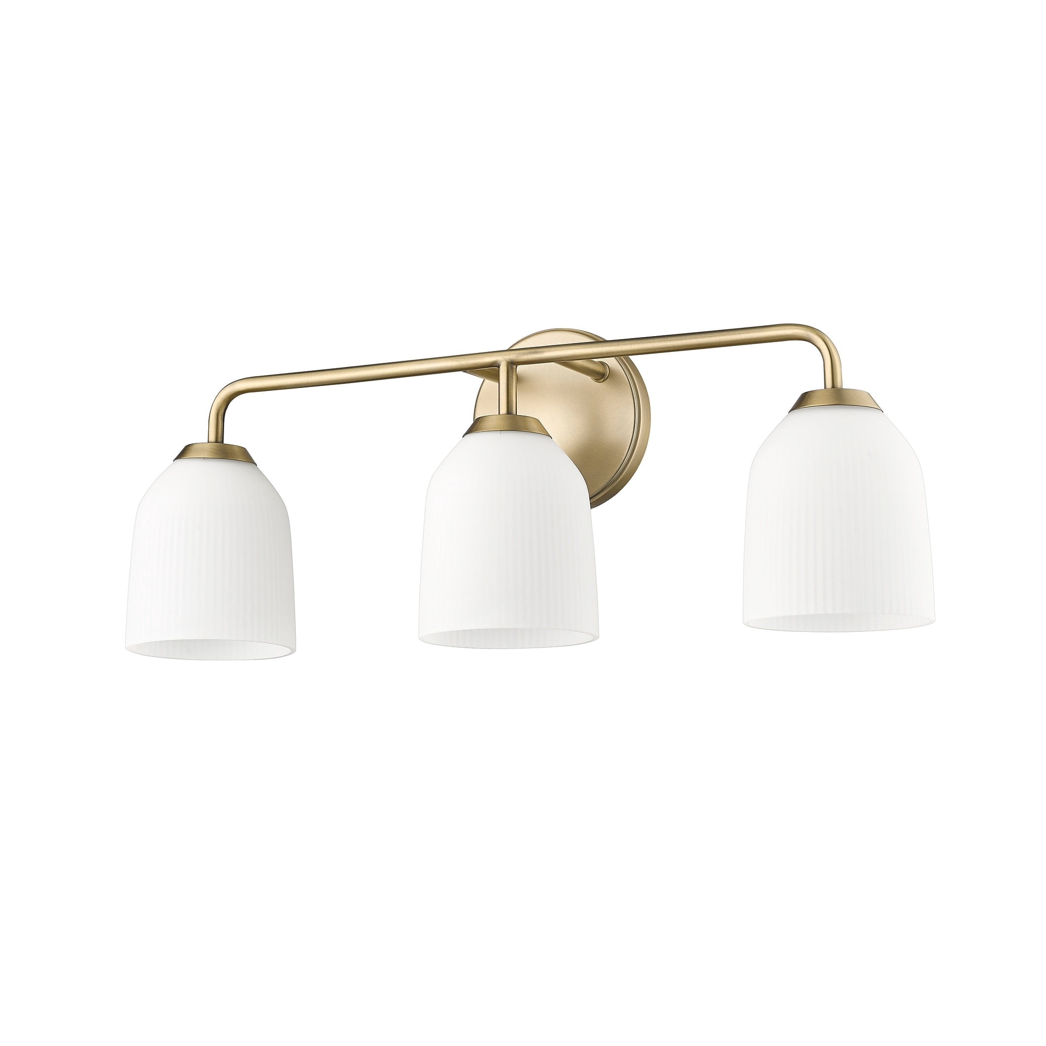 Open Box Millennium Lighting Norah 3 Light Vanity Fixture 3 Light - Vintage Brass