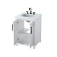thumbnail image 6 of Elegant Kitchen and Bath 24 Inch Single Bathroom Vanity In White, 6 of 7