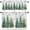 Christmas Treeeda5517, variant on Christmas Tree Kitchen Curtains and Valance Set, Farmhouse Window Curtain Valance 54''''x18'''', Froest Winter Pine Tree Snowflake Small Short Half Tier Curtains for Bathroom Cafe 55x36 Inch
