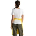 thumbnail image 4 of Chef Works Unisex Butcher Apron, Adjustable Bib Cooking Apron with Pocket, Lemon, 4 of 6