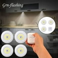 thumbnail image 3 of Moderna luz debajo del gabinete LED COB luz nocturna control remoto lámpara 3 blanco claro blanco Yuyangstore Bajo la luz del gabinete, 3 of 8