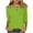 Matcha Green, variant on Under $10 Short Sleeve Tops for Women, Xunlbb Women's Solid Color 3/4 Sleeve Overlapping V-Neck Pullover Casual Fashion Tops(Blue1,S)