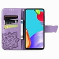 thumbnail image 4 of TECH CIRCLE Google Pixel 8 Phone Case,Glitter Bling Diamond Butterfly Cover Flip Embossing PU Leather Wallet Card Slots Holder Phone Shell with Strap for Google Pixel 8 6.2" 2023,Lightpurple, 4 of 9