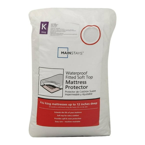 Protector de Colchón Mainstays King Size Ajustable