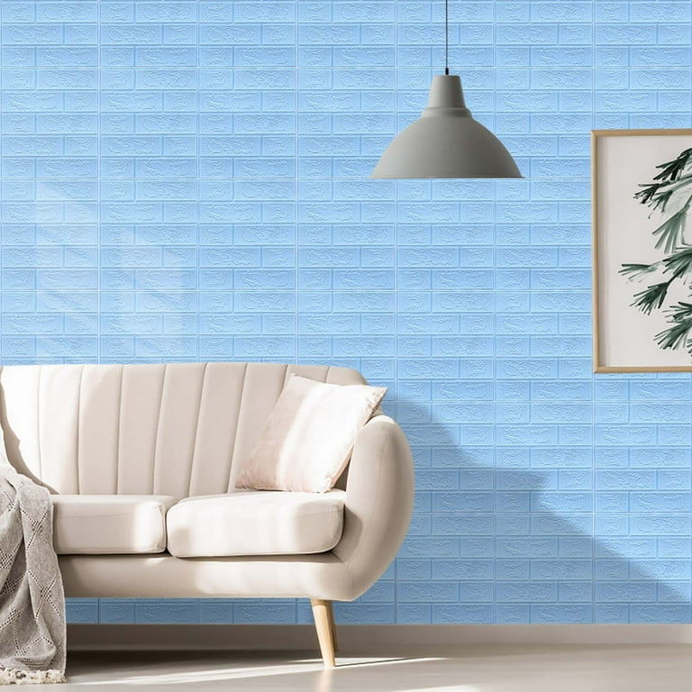 Pe foam 3d wallpaper diy wall stickers wall decor embossed brick stone deals