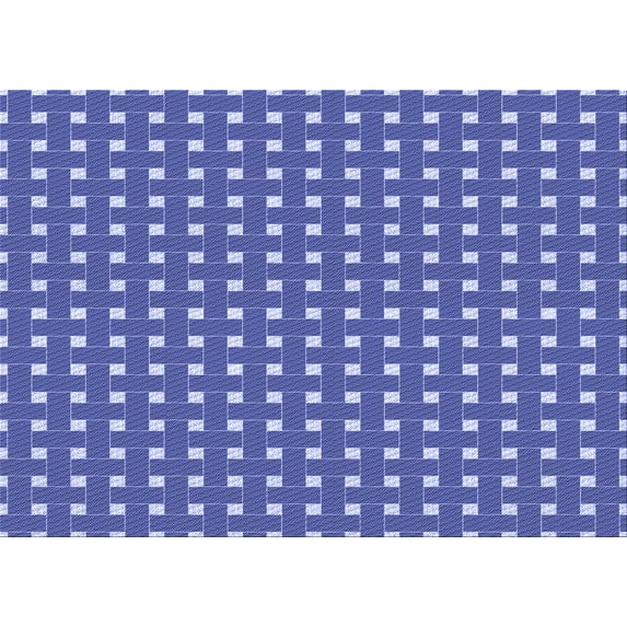 Ahgly Company Machine Washable Indoor Rectangle Transitional Sky Blue Area Rugs, 2' x 5'