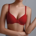 thumbnail image 6 of SwiftWear Women’s Underwire Lace Push Up Bra Everyday Elegance with Seamless Cups Comfortable Support Molded T-Shirt Bra, 6 of 8
