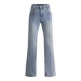 thumbnail image 5 of Madden NYC Midrise Moto Bootcut Jean, Women's, 5 of 5