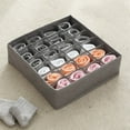 thumbnail image 1 of Non-woven Fabric 24 Cell Closet Cabinet Organizer Underwear Storage, 1 of 2